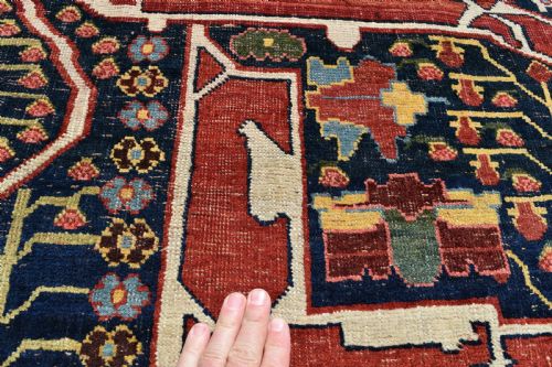 ANTIQUE BIJAR GARRUS CARPET 510X343CM - ADDITIONAL PHOTO 9