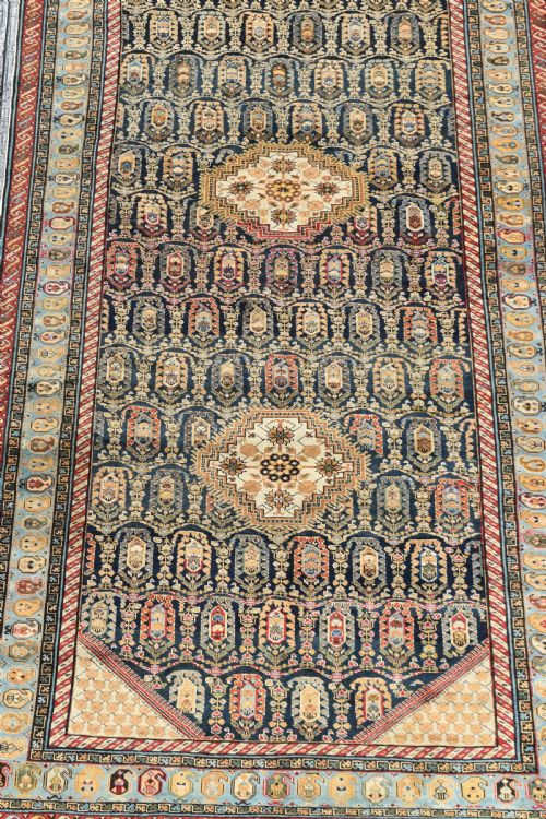 FINE CAUCASIAN KHILA KELLEH CARPET 372X153CM - ADDITIONAL PHOTO 1