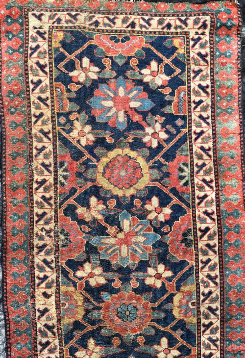 EARLY KURDISH NARROW RUNNER 407X64CM - ADDITIONAL PHOTO 1