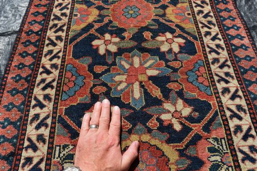 EARLY KURDISH NARROW RUNNER 407X64CM - ADDITIONAL PHOTO 3