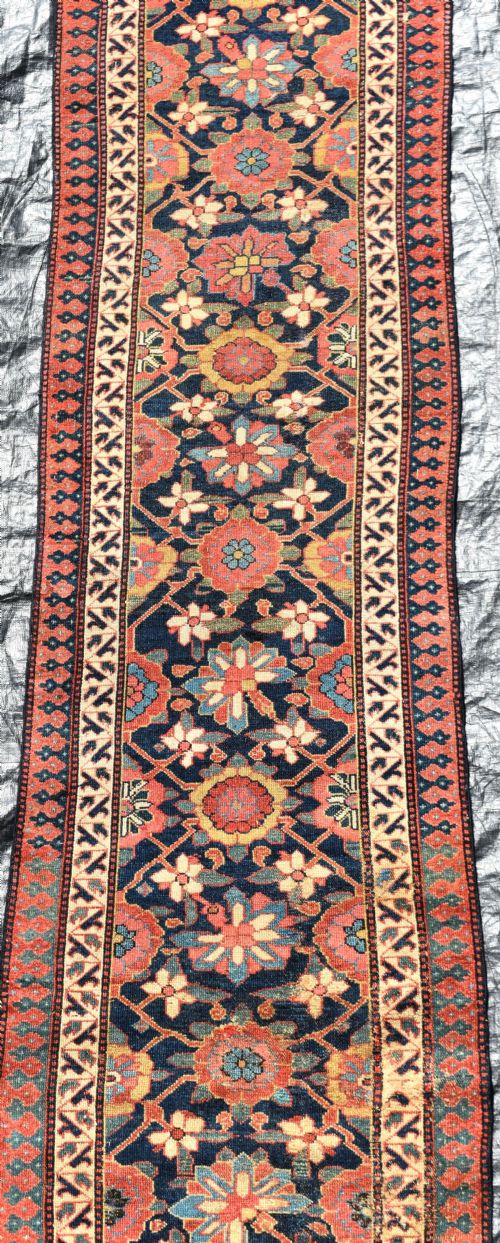 EARLY KURDISH NARROW RUNNER 407X64CM - ADDITIONAL PHOTO 4