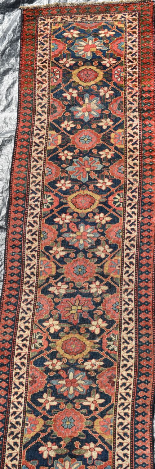 EARLY KURDISH NARROW RUNNER 407X64CM - ADDITIONAL PHOTO 5