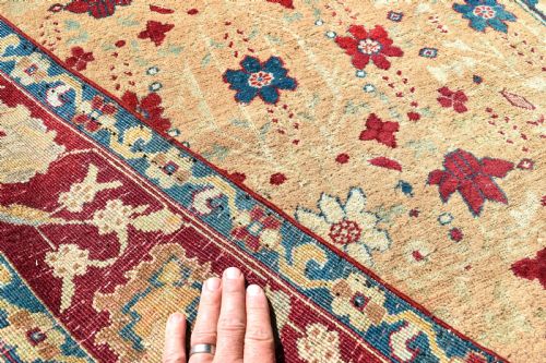 ANTIQUE AGRA RUG 205X108CM - ADDITIONAL PHOTO 4