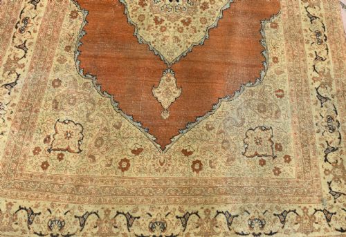 ANTIQUE HAJI JALILI TABRIZ RUG 178X119CM - ADDITIONAL PHOTO 6