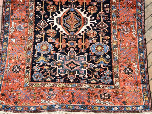 ANTIQUE KARAJA RUG 197X152CM - ADDITIONAL PHOTO 1