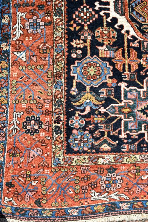 ANTIQUE KARAJA RUG 197X152CM - ADDITIONAL PHOTO 2