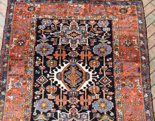 ANTIQUE KARAJA RUG 197X152CM - ADDITIONAL PHOTO 5