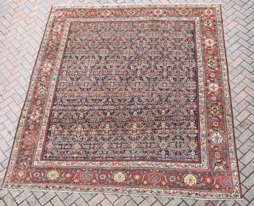 antique ferahan carpet 308x274cm - CATEGORY: ANTIQUE RUGS - DATED 1900