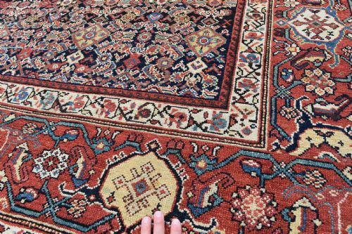 ANTIQUE FERAHAN CARPET 308X274CM - ADDITIONAL PHOTO 1
