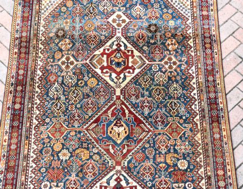 ANTIQUE QASGAI CARPET 259X153CM - ADDITIONAL PHOTO 2