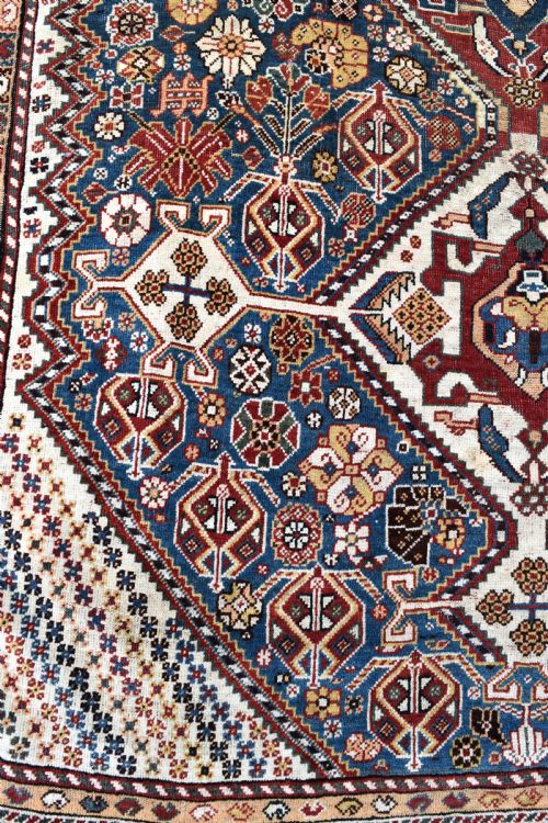 ANTIQUE QASGAI CARPET 259X153CM - ADDITIONAL PHOTO 4