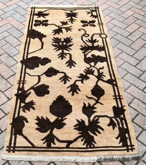 antique tibetan khaden 191x89 - CATEGORY: ANTIQUE RUGS - DATED 1920