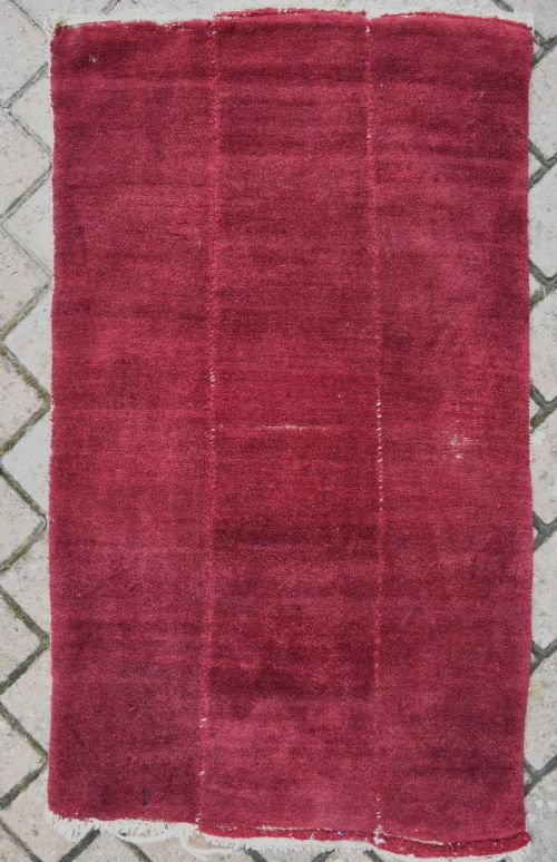 tibetan tsuktruk rug 97x56cm - CATEGORY: ANTIQUE RUGS - DATED 1920