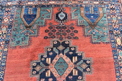 ANTIQUE AFSHAR RUG 149X134CM - ADDITIONAL PHOTO 3