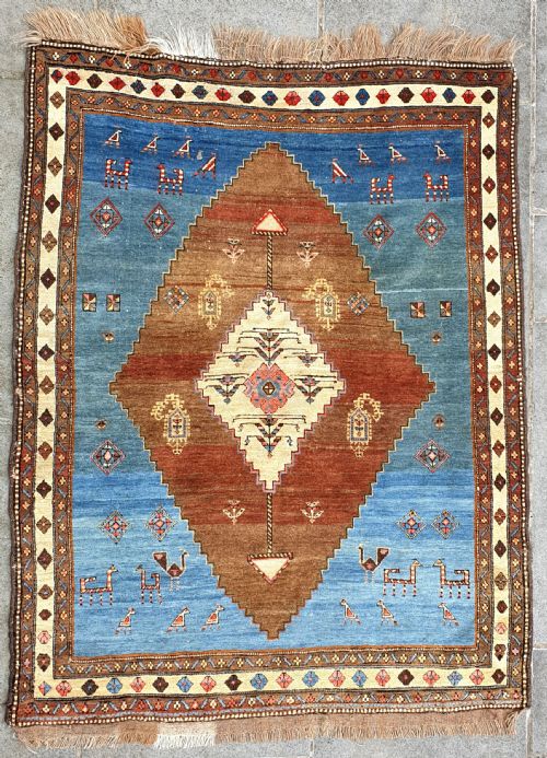 antique persian mei mei rug 185x141 - CATEGORY: ANTIQUE RUGS - DATED 1900