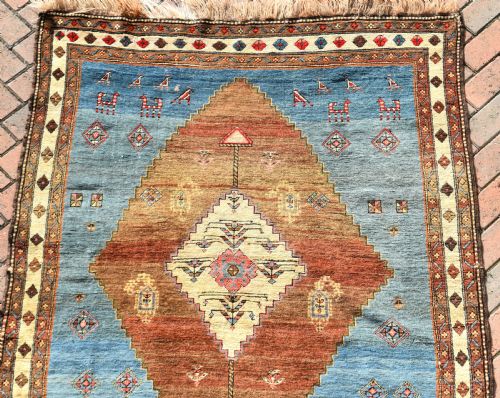 ANTIQUE PERSIAN MEI MEI RUG 185X141 - ADDITIONAL PHOTO 8