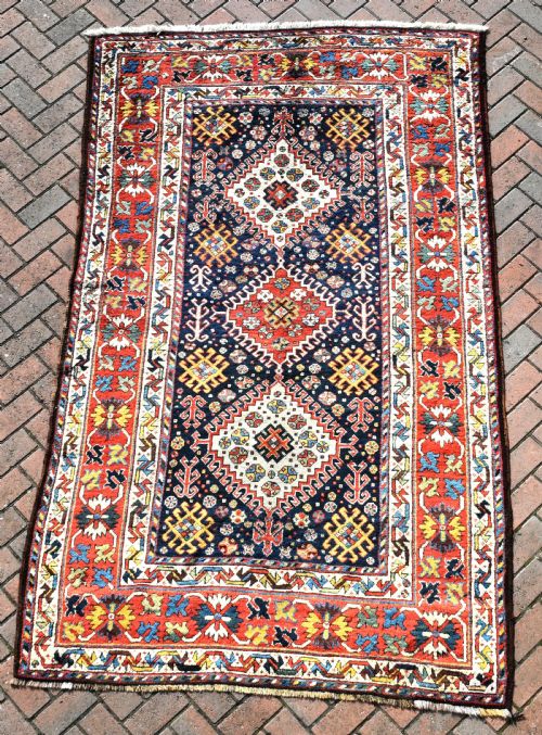 good antique luri rug 250x156cm - CATEGORY: ANTIQUE RUGS - DATED 1880