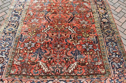 OLD HERIZ CARPET WITH ALL OVER DESIGN 294X194CM - ADDITIONAL PHOTO 1
