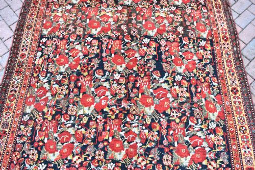 FINE ANTIQUE KHAMSEH CARPET 288X166CM - ADDITIONAL PHOTO 6