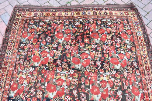 FINE ANTIQUE KHAMSEH CARPET 288X166CM - ADDITIONAL PHOTO 7