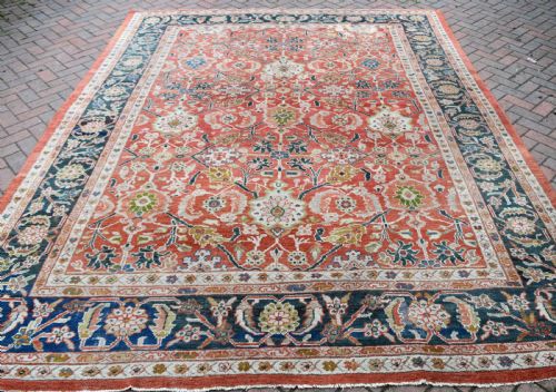 good antique ziegler mahal carpet 350x268cm - CATEGORY: ANTIQUE RUGS - DATED 1890