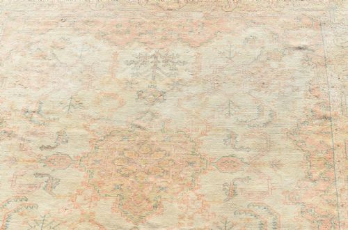 OLD TURKISH USHAK CARPET 366X307CM - ADDITIONAL PHOTO 3