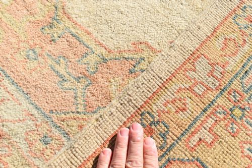 OLD TURKISH USHAK CARPET 366X307CM - ADDITIONAL PHOTO 5