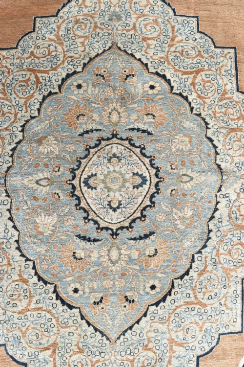VERY FINE ANTIQUE HAJI JALILI TABRIZ CARPET 380X287CM - ADDITIONAL PHOTO 3