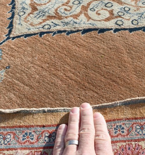 VERY FINE ANTIQUE HAJI JALILI TABRIZ CARPET 380X287CM - ADDITIONAL PHOTO 6
