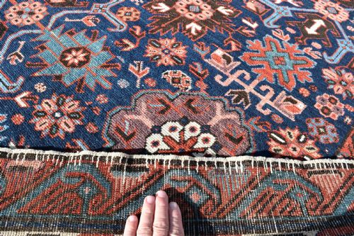 ANTIQUE CAUCASIAN KUBA CARPET 339X186CM - ADDITIONAL PHOTO 6
