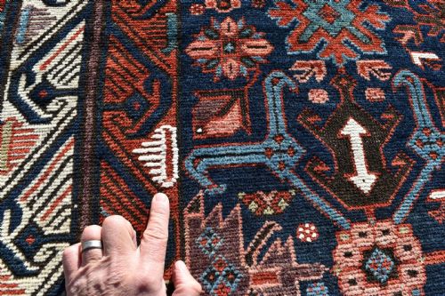 ANTIQUE CAUCASIAN KUBA CARPET 339X186CM - ADDITIONAL PHOTO 9