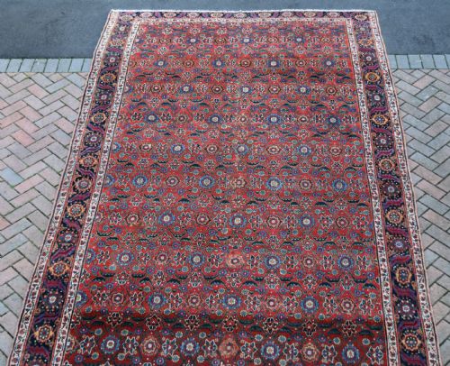 EARLY NORTH WEST PERSIAN KELLEH CARPET 613X214CM - ADDITIONAL PHOTO 10