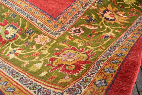 ANTIQUE SULTANABAD CARPET OF LARGE SQUARE PROPTIONS - ADDITIONAL PHOTO 7