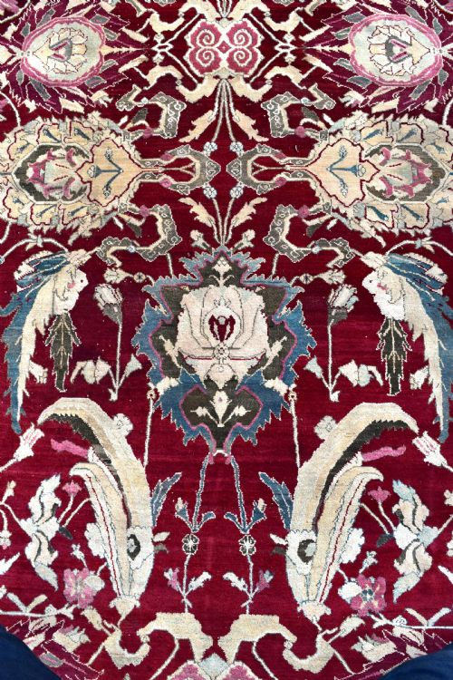 ANTIQUE AGRA CARPET 420X382CM - ADDITIONAL PHOTO 1