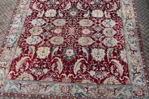 ANTIQUE AGRA CARPET 420X382CM - ADDITIONAL PHOTO 8