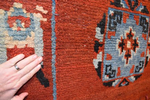 ANTIQUE TIBETAN RUG 204X120 CM - ADDITIONAL PHOTO 4