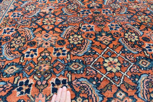 ANTIQUE MAHAL CARPET 369X262 CM - ADDITIONAL PHOTO 3