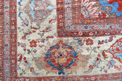 ANTIQUE ZIEGLER CARPET 400X380CM - ADDITIONAL PHOTO 3