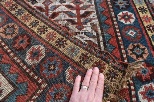 ANTIQUE CAUCASIAN RUNNER 340X89CM - ADDITIONAL PHOTO 3
