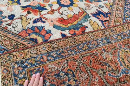 ANTIQUE IVORY GROUND FERAHAN CARPET 307X250CM - ADDITIONAL PHOTO 6
