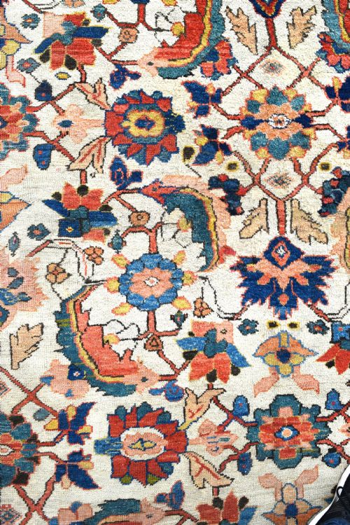 ANTIQUE IVORY GROUND FERAHAN CARPET 307X250CM - ADDITIONAL PHOTO 8