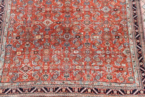 ANTIQUE RED GROUND FERAHAN CARPET 305X208CM - ADDITIONAL PHOTO 5