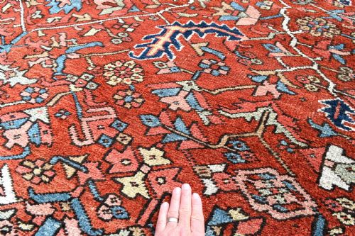 ANTIQUE HERIZ CARPET 328X267 CM - ADDITIONAL PHOTO 1