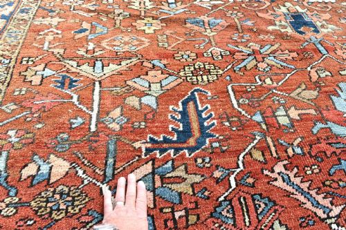 ANTIQUE HERIZ CARPET 328X267 CM - ADDITIONAL PHOTO 3