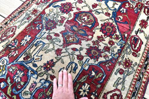 ISFAHAN RUG ONE OF A PAIR 115X80CM - ADDITIONAL PHOTO 3