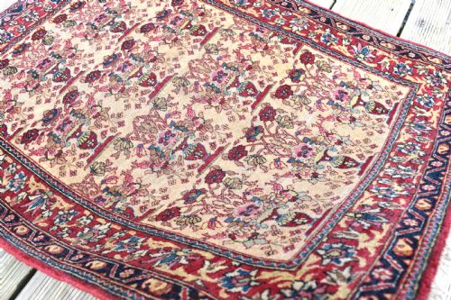 ISFAHAN RUG ONE OF A PAIR 85X76 CM - ADDITIONAL PHOTO 6