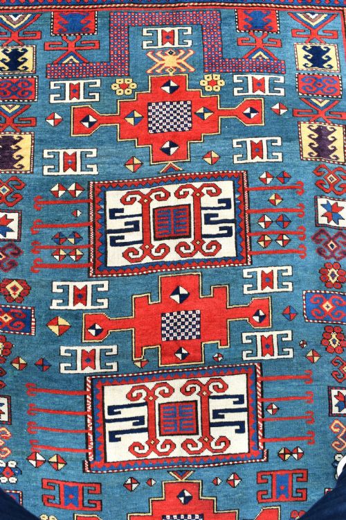 ANTIQUE KARACHOPFH KAZAK RUG 234X165 CM - ADDITIONAL PHOTO 5