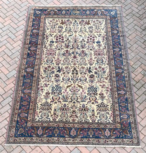 antique tehran carpet 308x204 cm - CATEGORY: ANTIQUE RUGS - DATED 1920