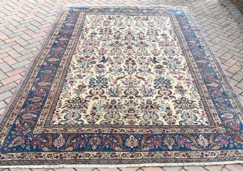 ANTIQUE TEHRAN CARPET 308X204 CM - ADDITIONAL PHOTO 1