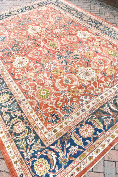 A FINE ANTIQUE ZIEGLER MAHAL CARPET 348X267 CM - ADDITIONAL PHOTO 15